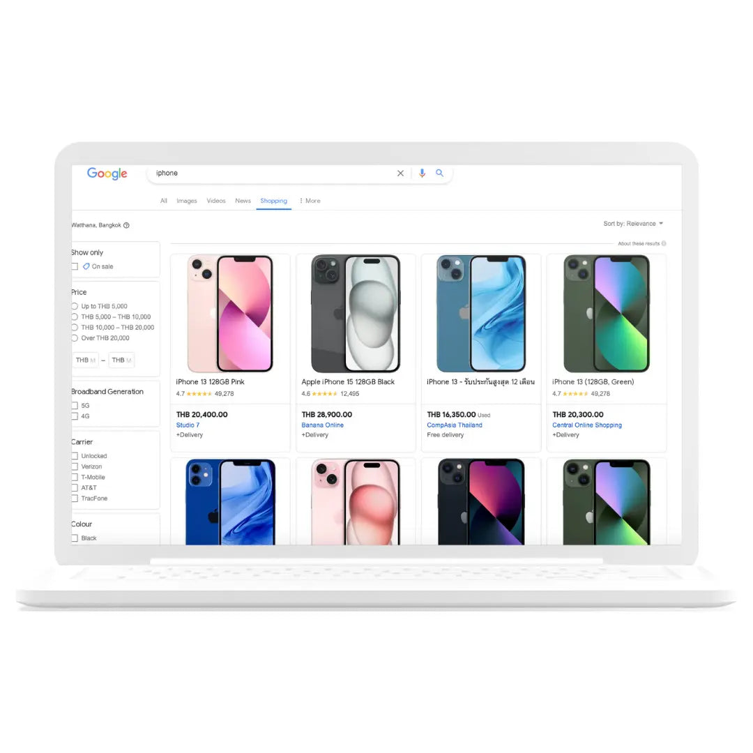 Best Google Shopping Ads Agency in Bangkok Thailand