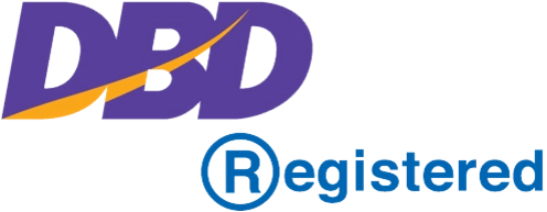 The DBD Registered logo
